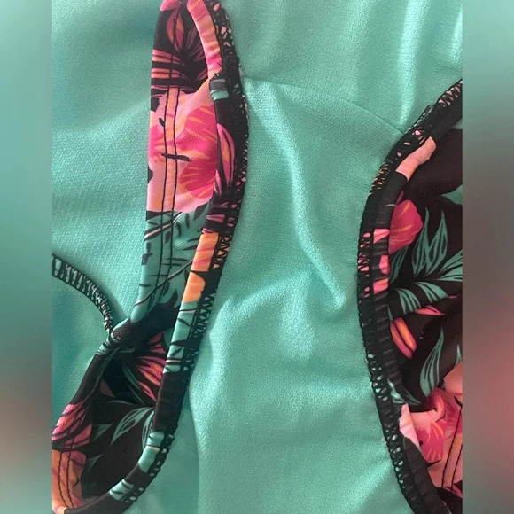 Tuga Rash Guard Girls Size 4/5 Wonder Nation One Piece Swim Suit Size 4/5 - Picture 11 of 16